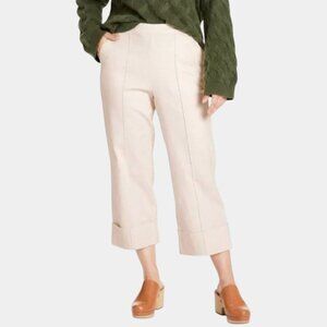 NWT Rachel Comey x Target Wide Leg Cuffed Crop Pant 12 High Waist Minimalist NEW